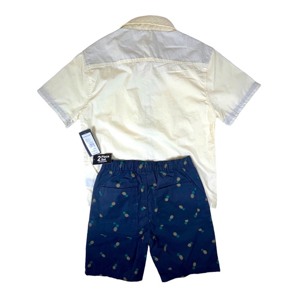 NEW KENNETH COLE BOYS SHRIT/SHORT SET Size 10 - Picture 3 of 5